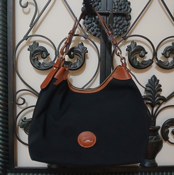 Dooney & Bourke Handbags - Dooney & Bourke Large Shoulder Nylon Water Resistant Handbag